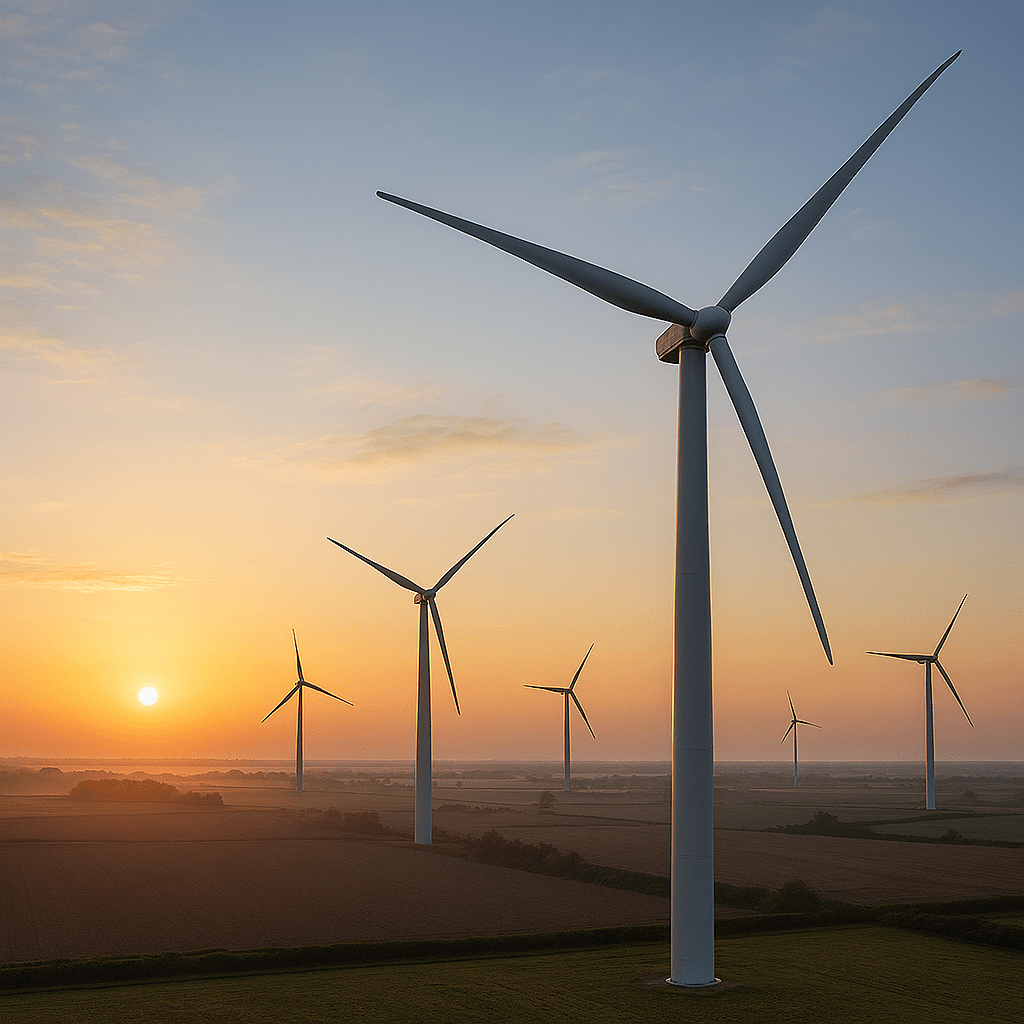 Modern Wind Turbines; a carbon&nbsp;story